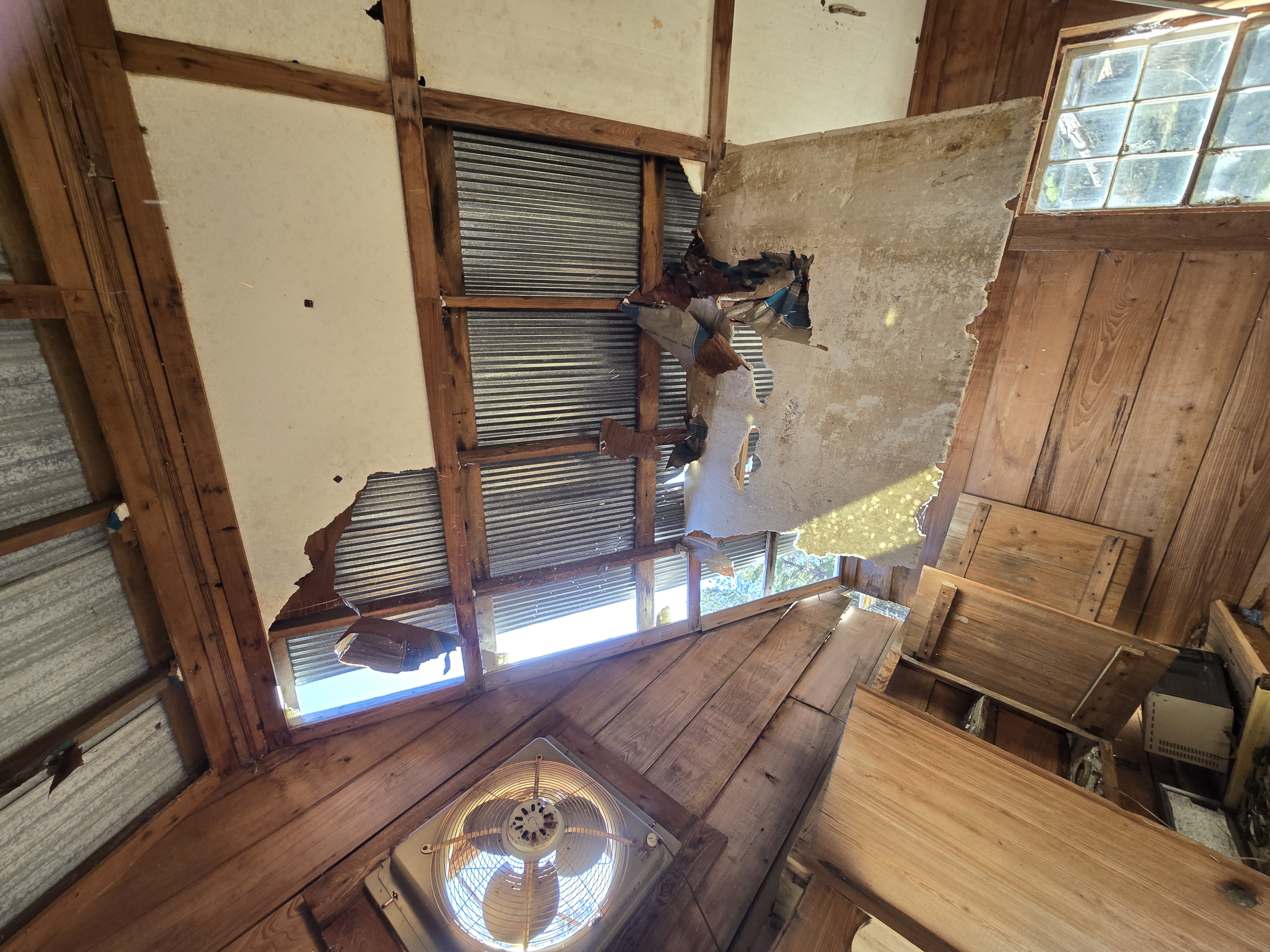 Collapsed Roof